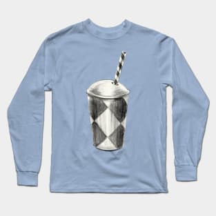 Milkshake Cup Long Sleeve T-Shirt